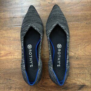 Rothy's Points in Granite Heather